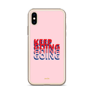 Keep Going Clear Case for iPhone® - mo.be
