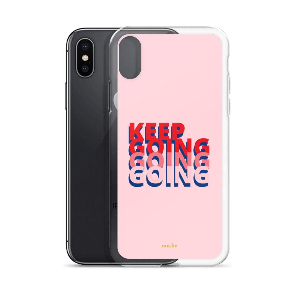 Keep Going Clear Case for iPhone® - mo.be