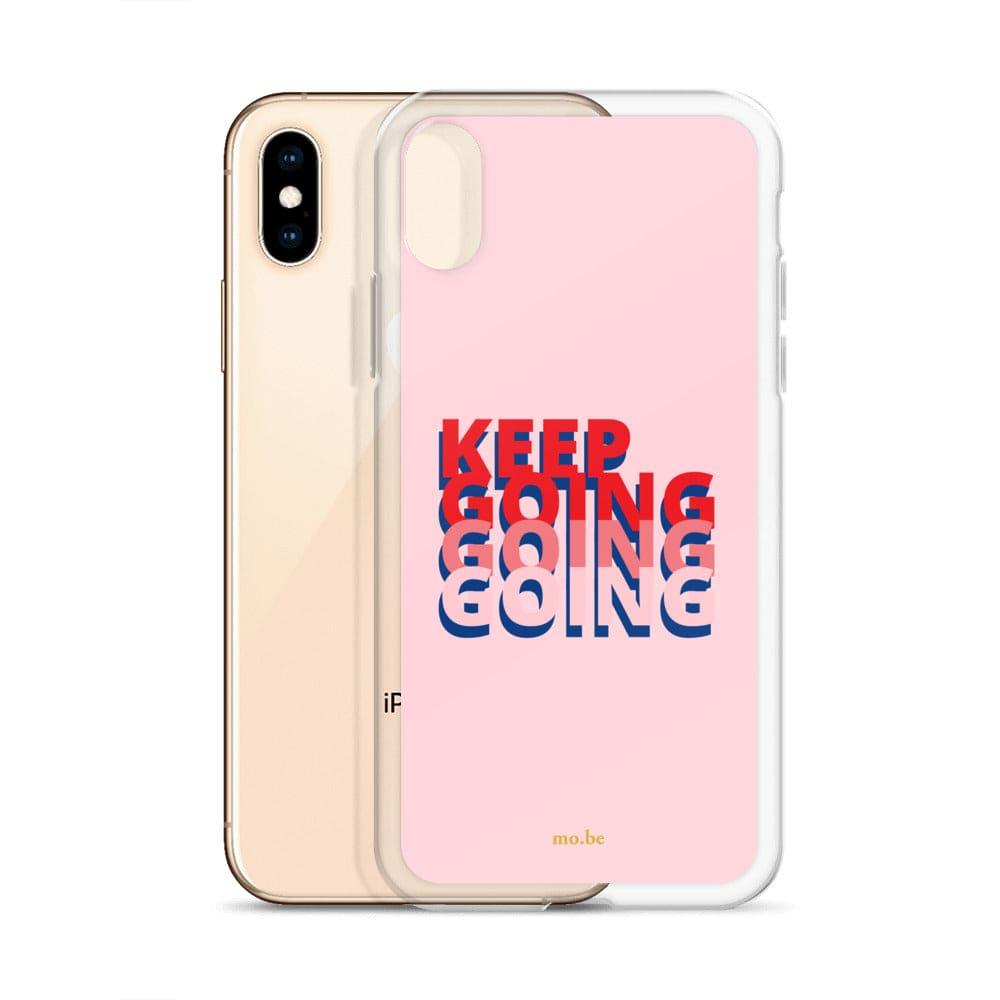 Keep Going Clear Case for iPhone® - mo.be