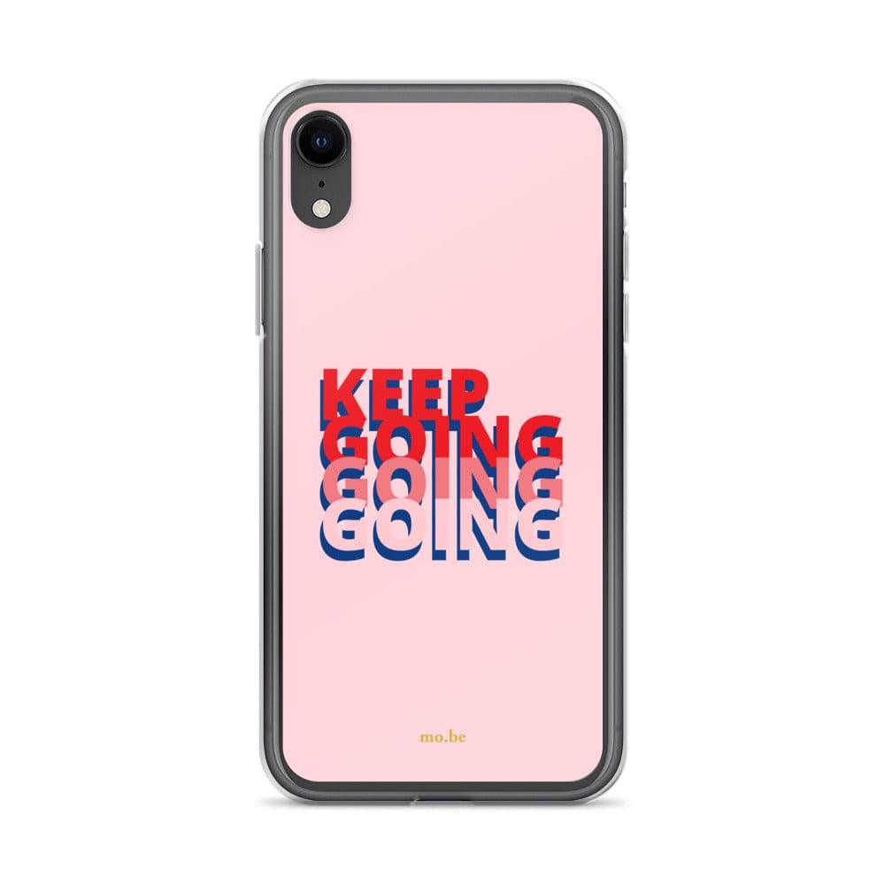 Keep Going Clear Case for iPhone® - mo.be