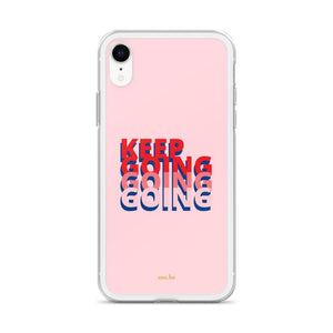Keep Going Clear Case for iPhone® - mo.be