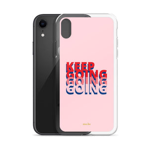 Keep Going Clear Case for iPhone® - mo.be