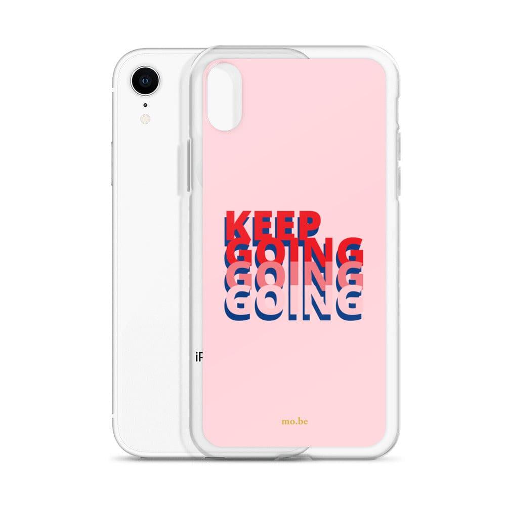 Keep Going Clear Case for iPhone® - mo.be