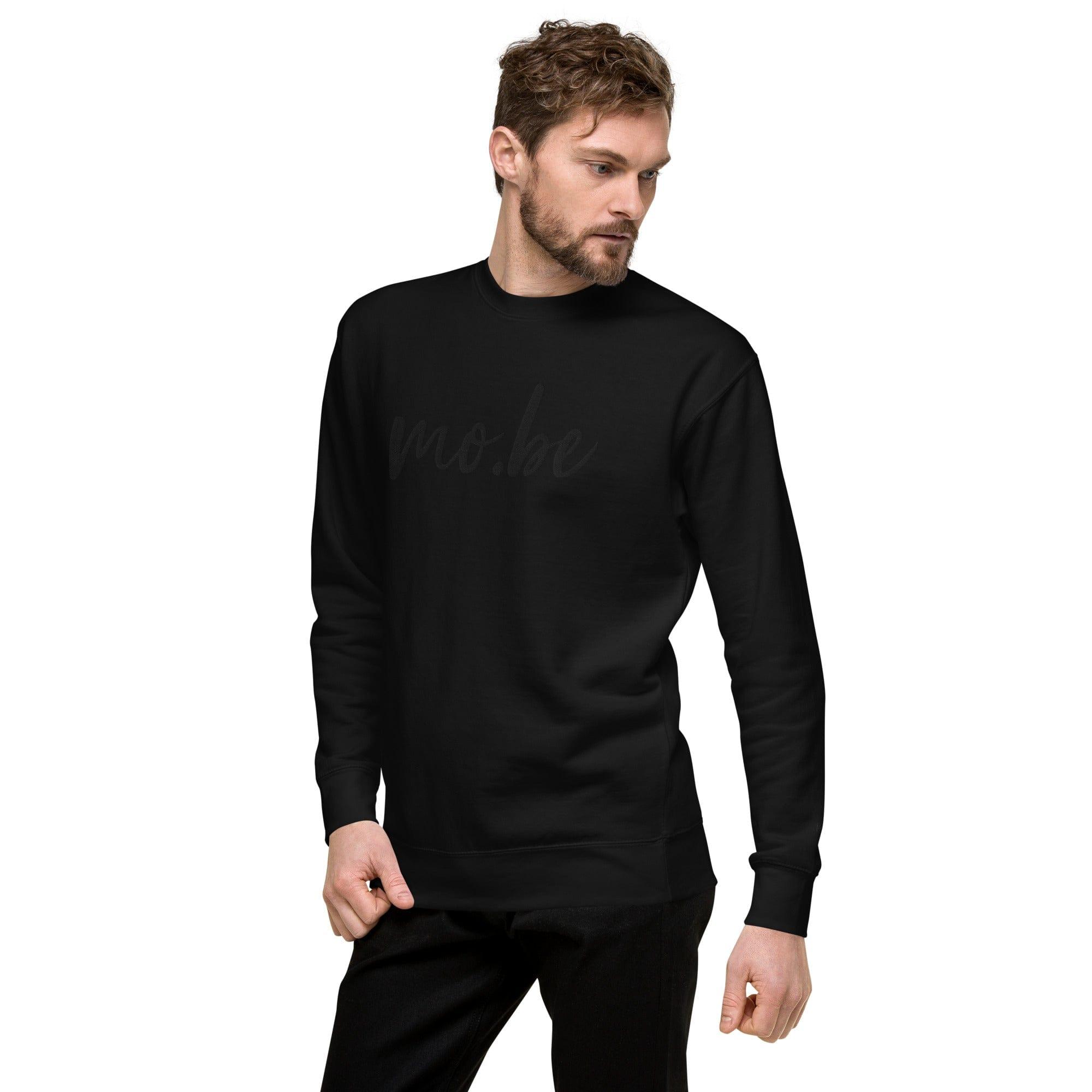 matte mo.be embroidered sweatshirt - mo.be