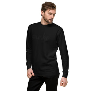 matte mo.be embroidered sweatshirt - mo.be