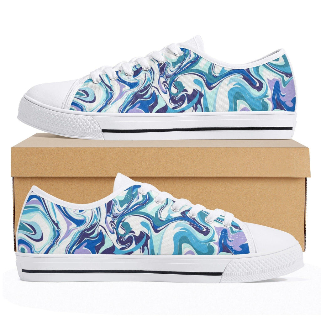 Men's Low Top Canvas Shoes - mo.be