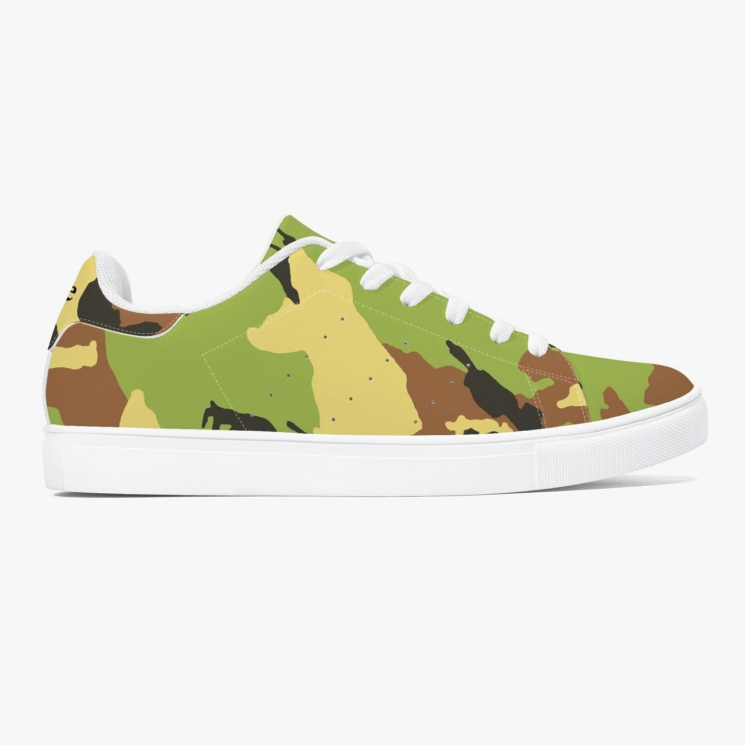 mo.be low top camo sneakers - mo.be