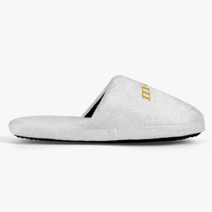 mo.be classic cotton slippers - white - mo.be