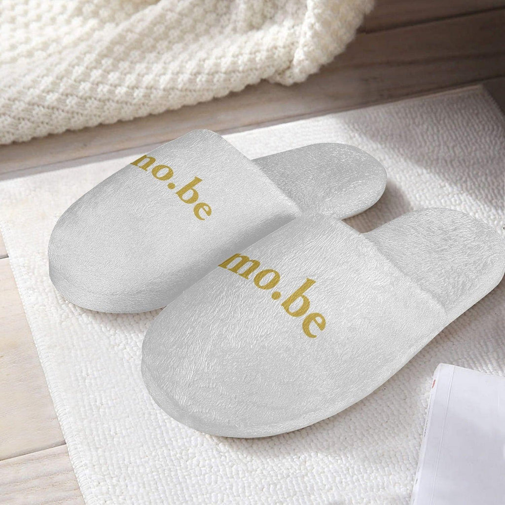 mo.be classic cotton slippers - white - mo.be