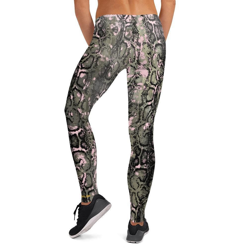 Snake print Leggings (dark) - mo.be