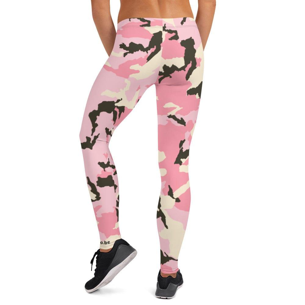 mo.be pink camo Leggings - mo.be