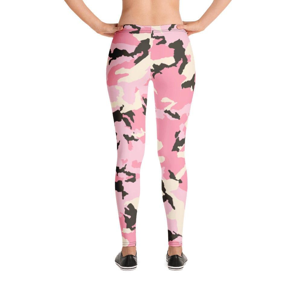 mo.be pink camo Leggings - mo.be
