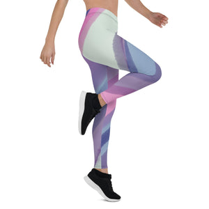 mo.be purple wave Leggings - mo.be