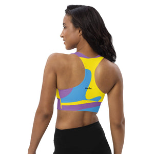 mo.be wave Longline sports bra - mo.be