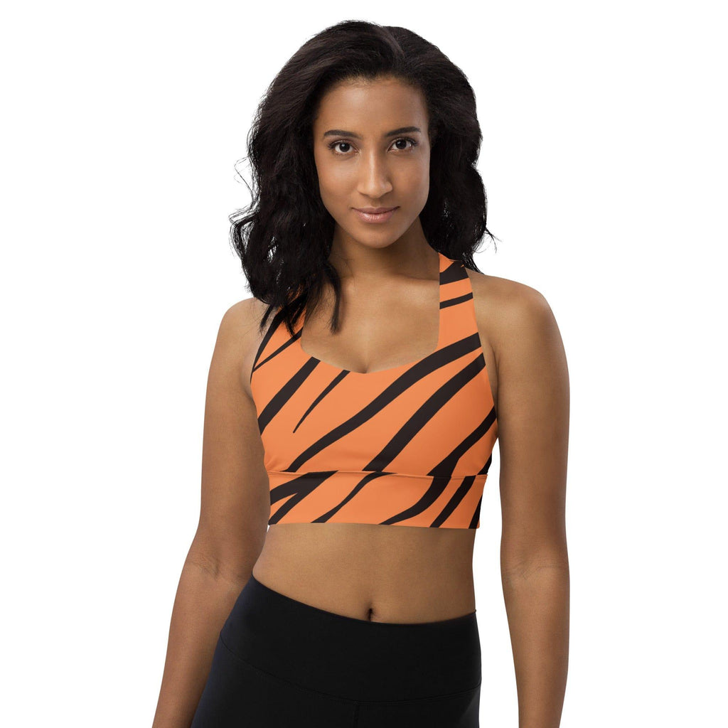mo.be tiger Longline sports bra - mo.be
