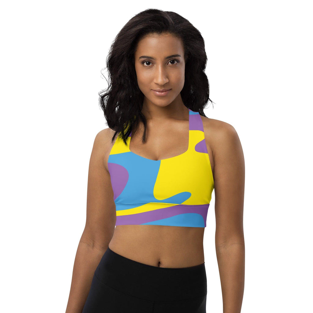 mo.be wave Longline sports bra - mo.be