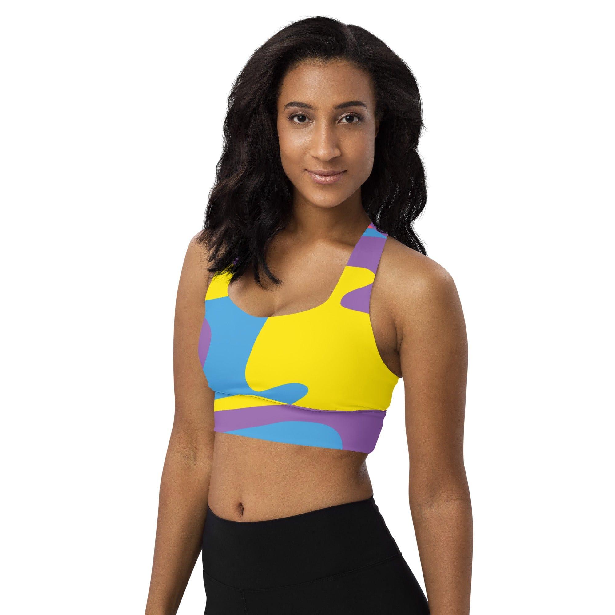 mo.be wave Longline sports bra - mo.be