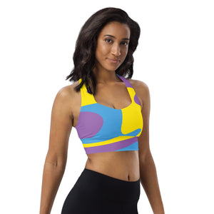 mo.be wave Longline sports bra - mo.be