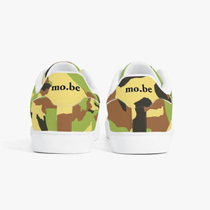 mo.be low top camo sneakers - mo.be