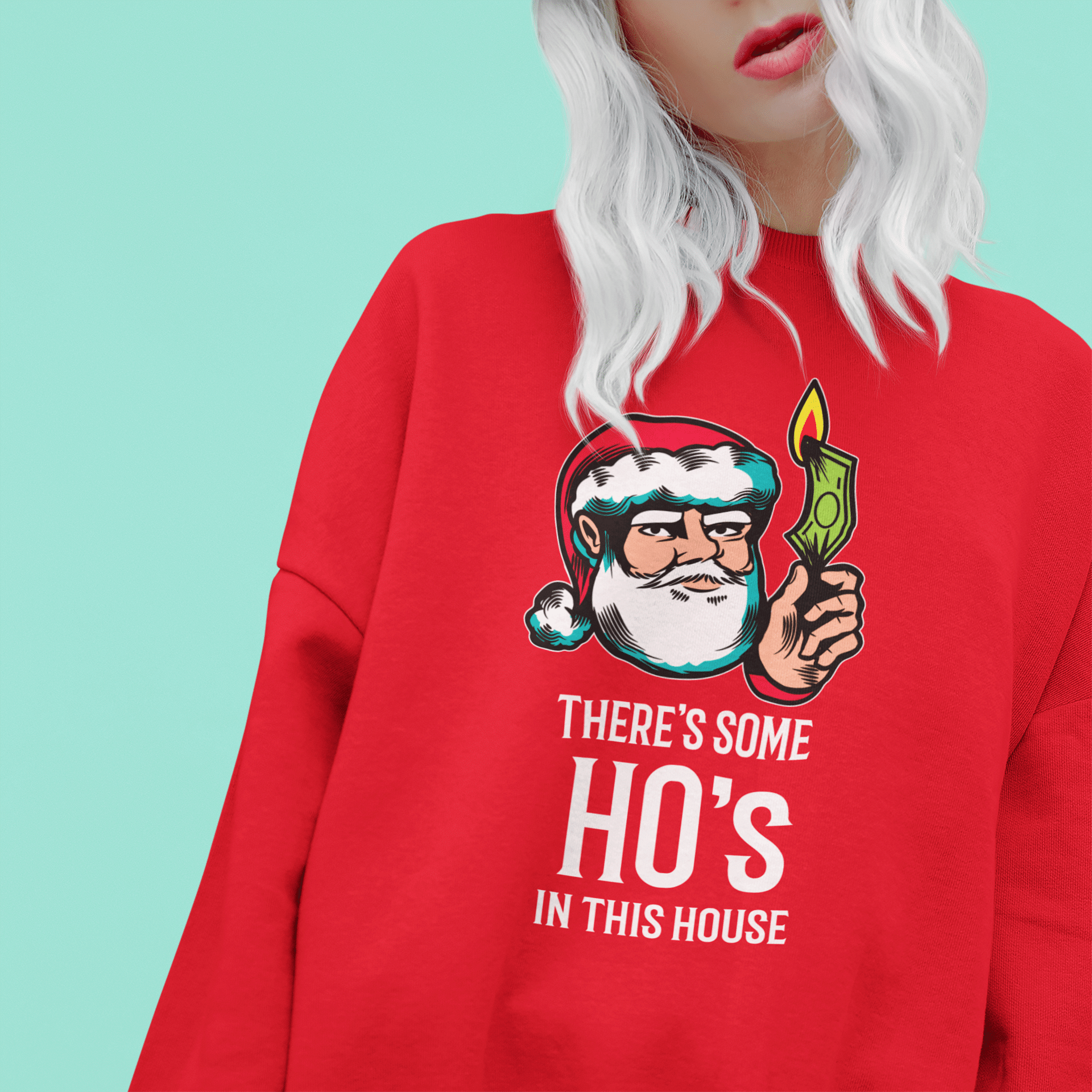 in this house unisex sweatshirt - mo.be