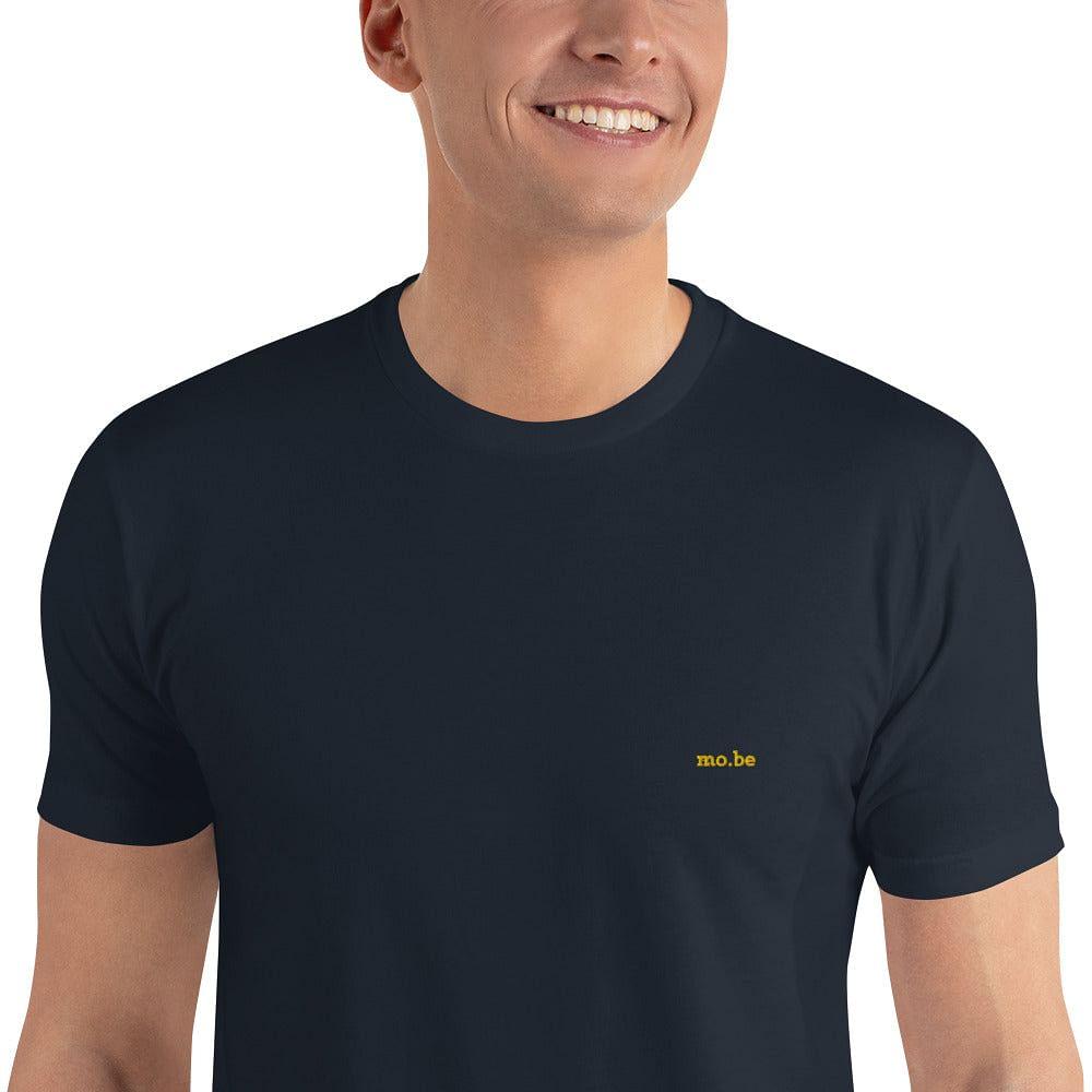 Embroidered mo.be Short Sleeve T-shirt - mo.be