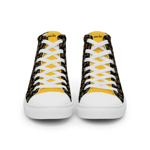 mo.be starboy high top canvas shoes - mo.be