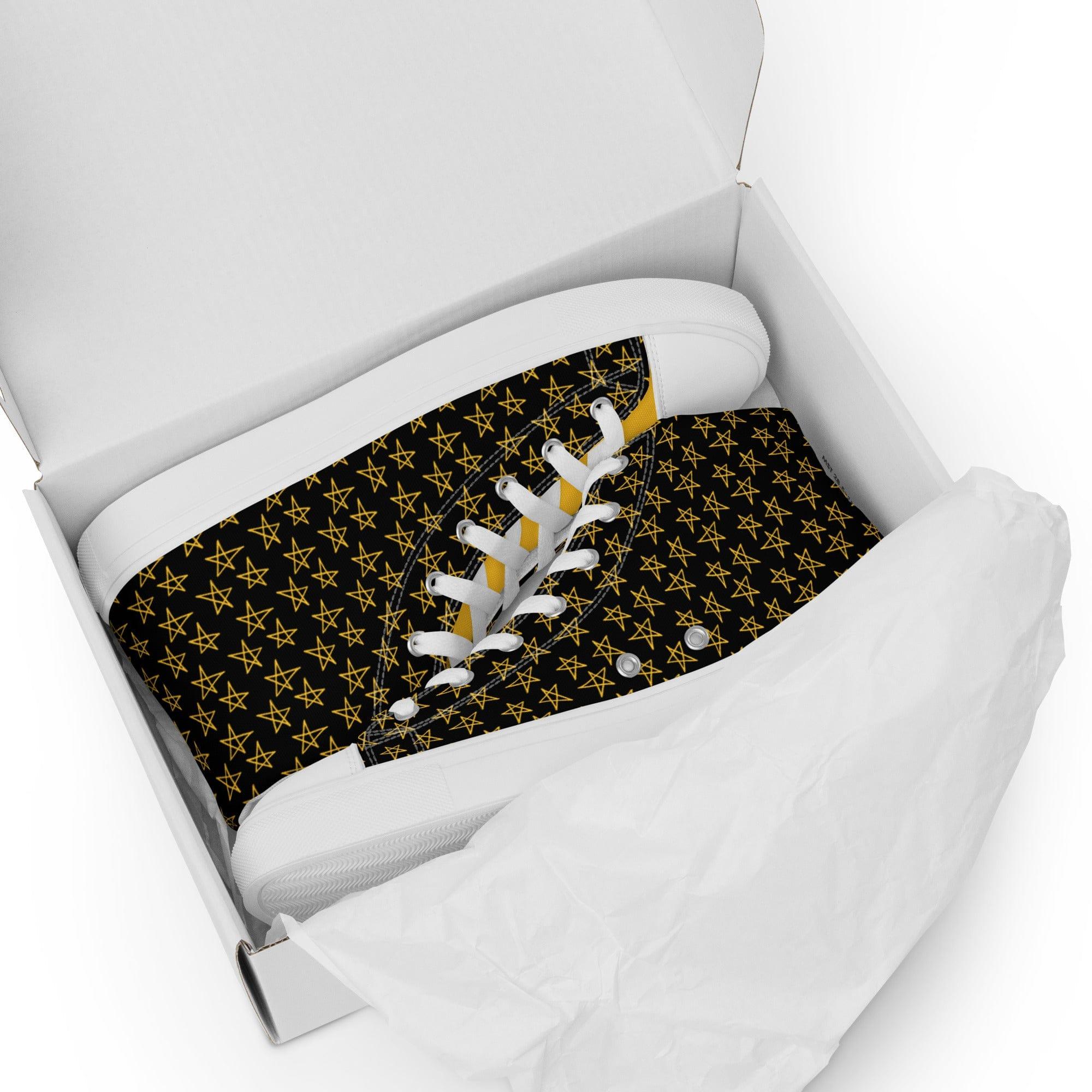 mo.be starboy high top canvas shoes - mo.be