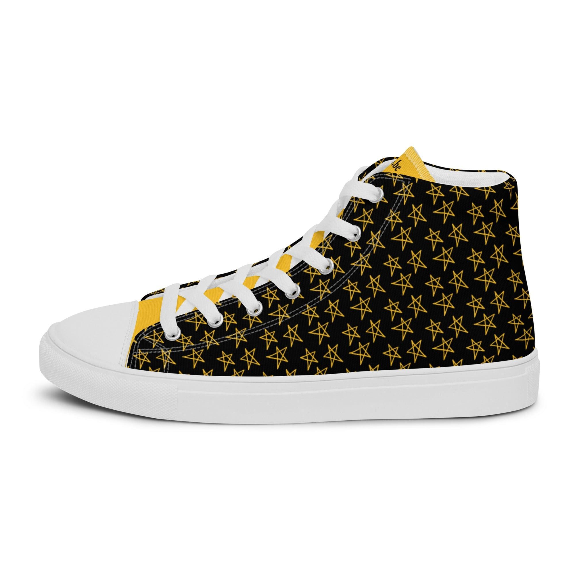 mo.be starboy high top canvas shoes - mo.be