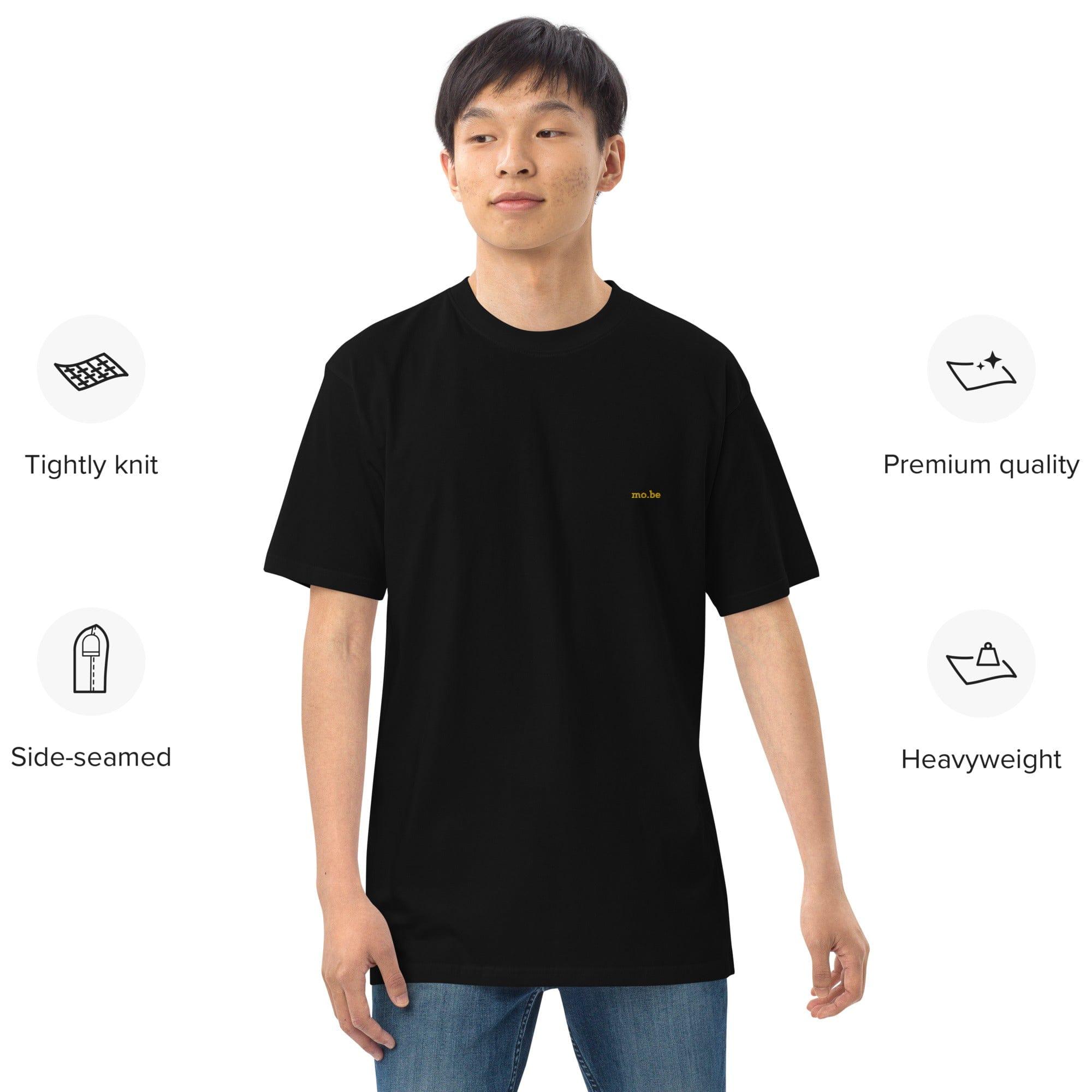 mo.be premium embroidered tee - mo.be