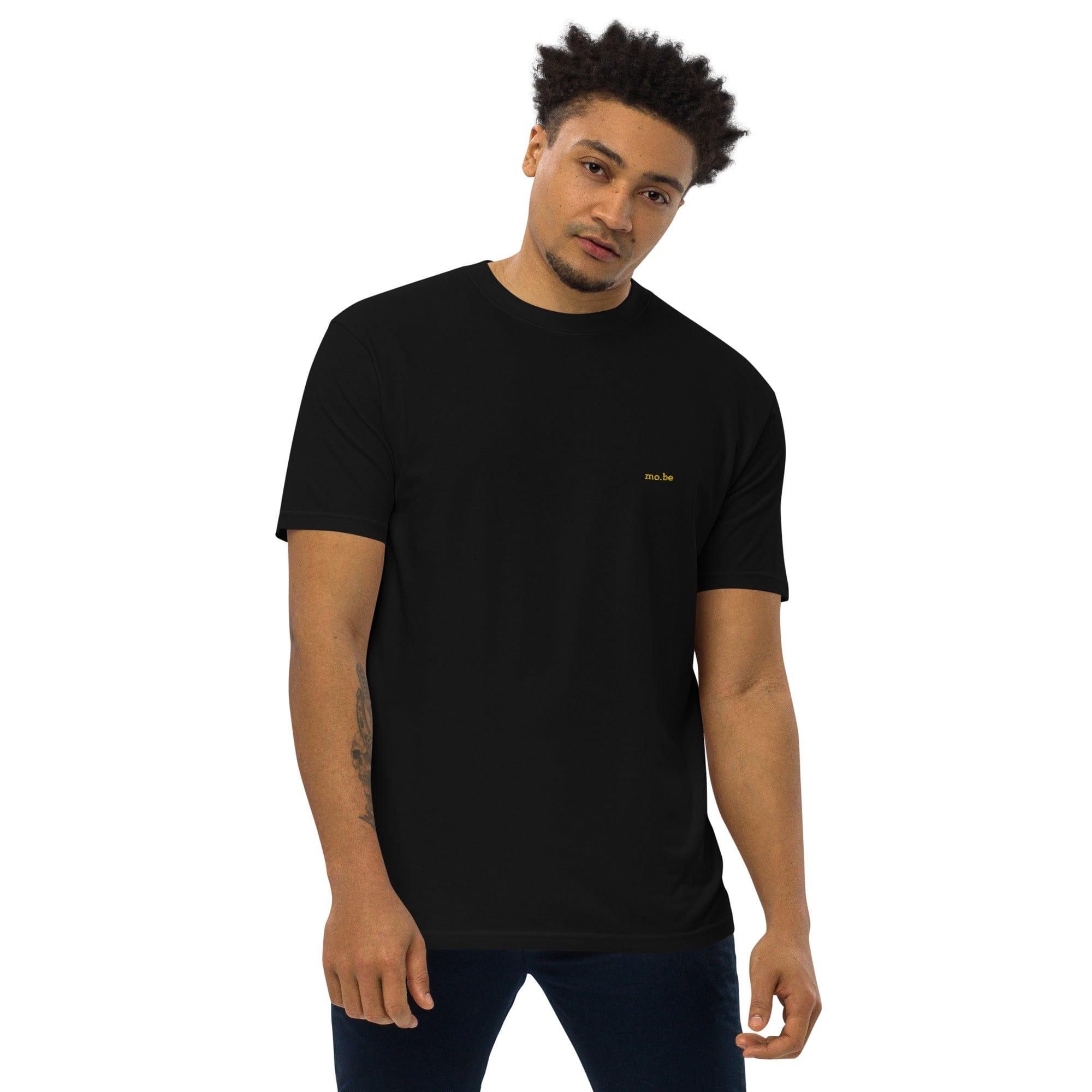 mo.be premium embroidered tee - mo.be