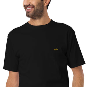 mo.be premium embroidered tee - mo.be