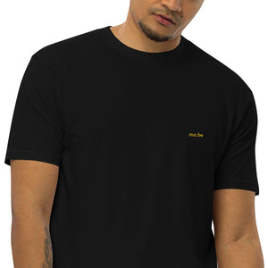 mo.be premium embroidered tee - mo.be