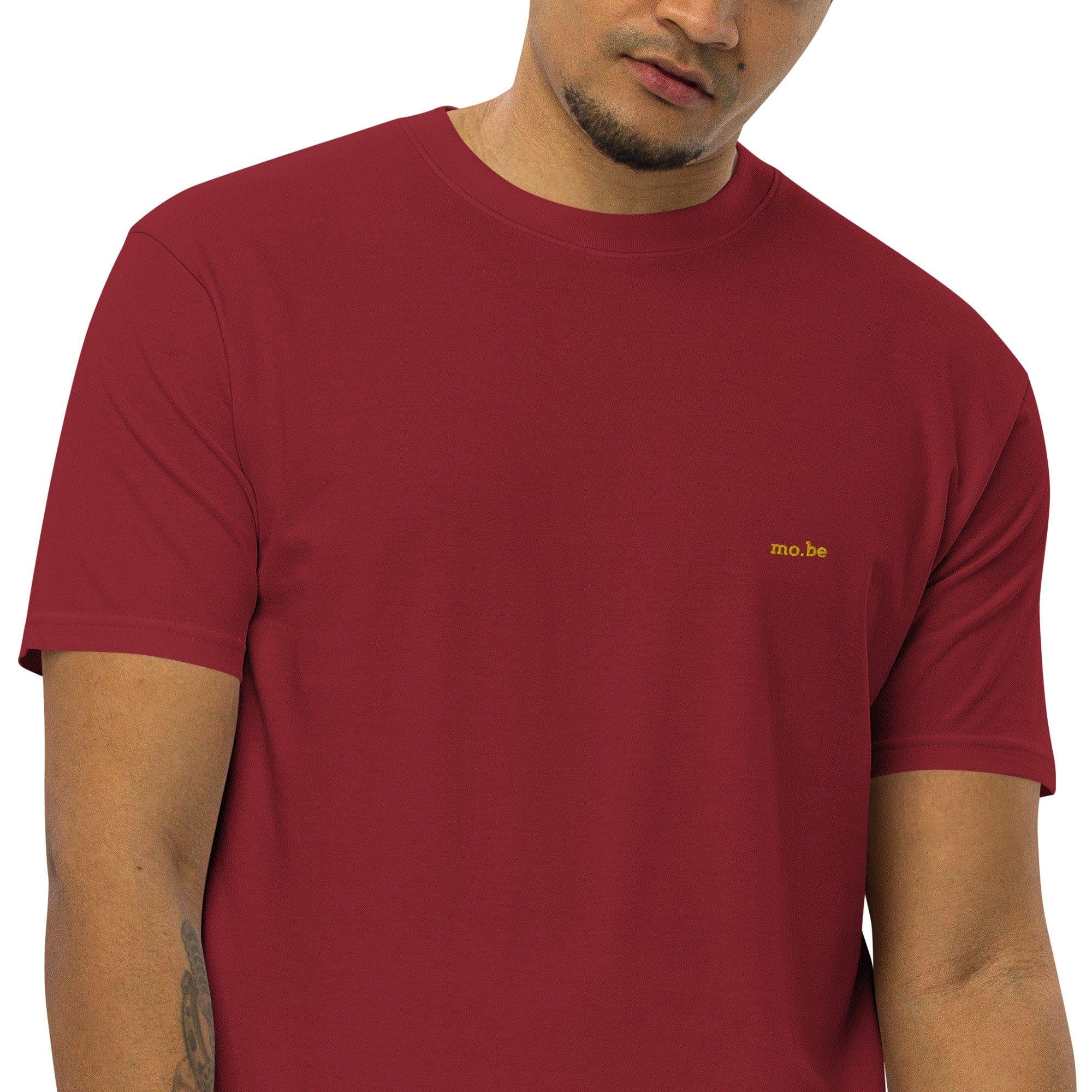 mo.be premium embroidered tee - mo.be