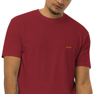 mo.be premium embroidered tee - mo.be