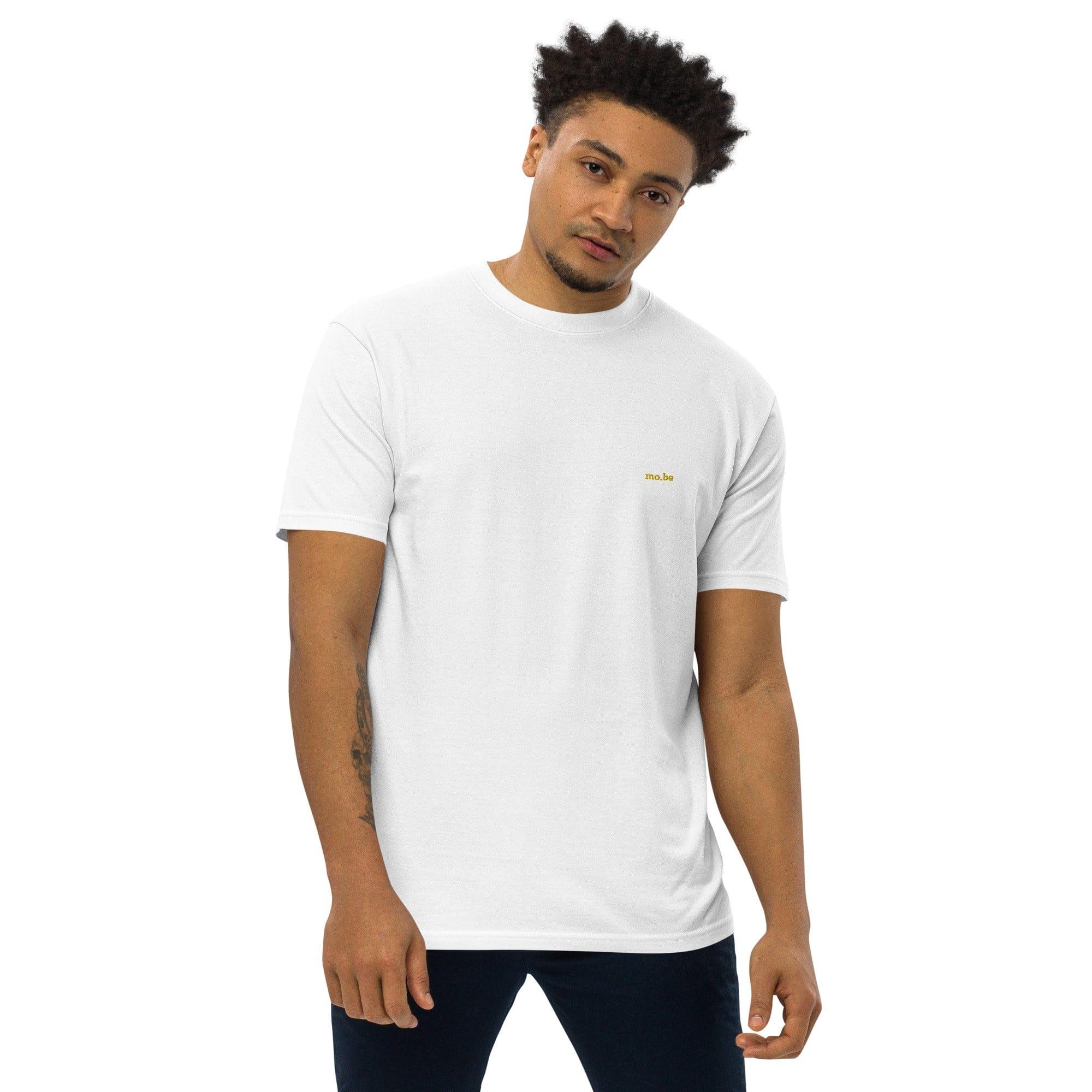 mo.be premium embroidered tee - mo.be