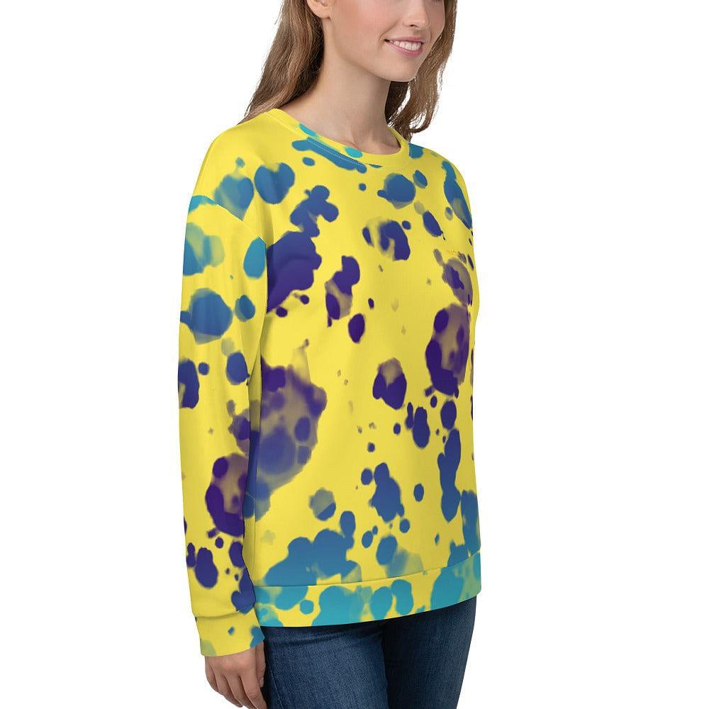 purple rain women's aura sweatshirt - mo.be