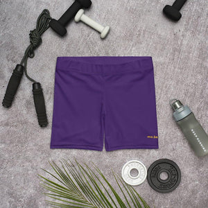 mo.be.fit women's purple shorts - mo.be