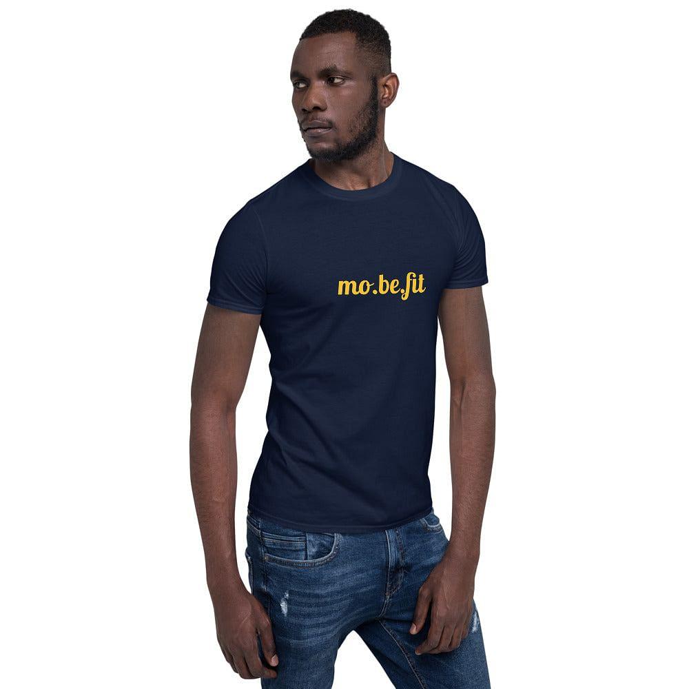 mo.be.fit men's plain tee - mo.be
