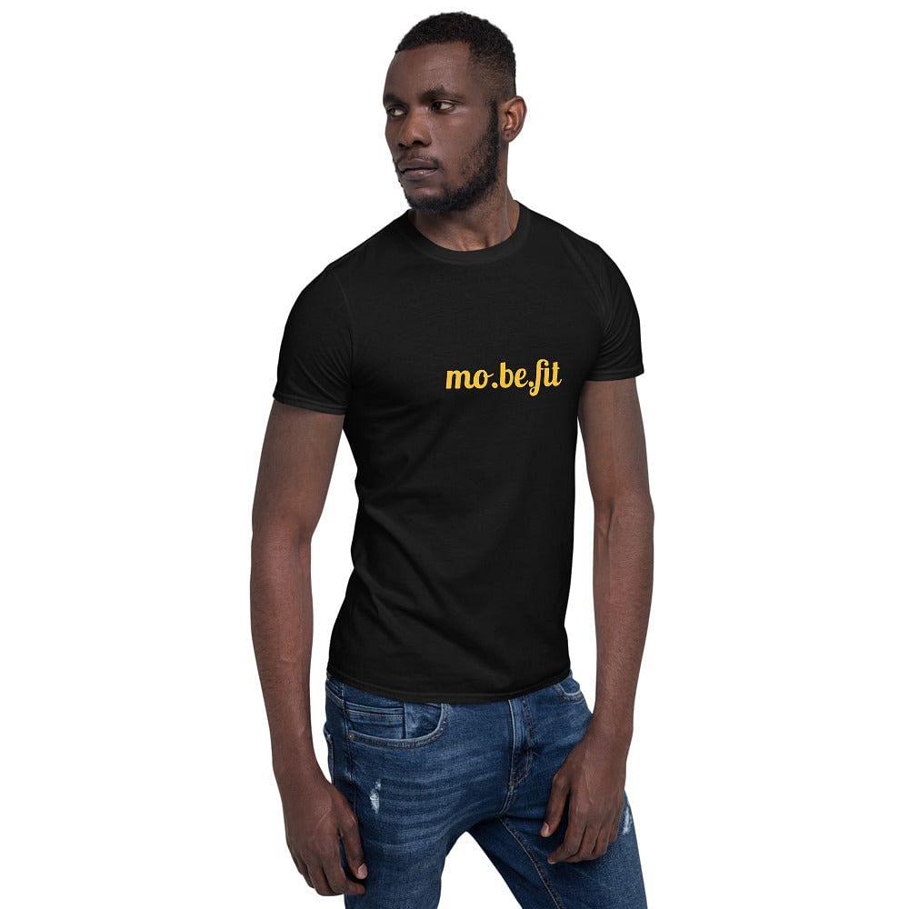 mo.be.fit men's plain tee - mo.be