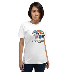k-pop in your area women's t-shirt - mo.be