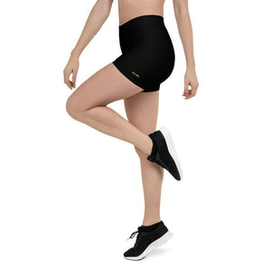 mo.be.fit women's black shorts - mo.be