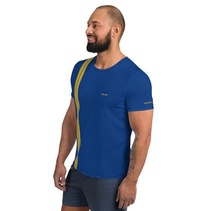 mo.be.fit 2 navy athletic t-shirt - mo.be