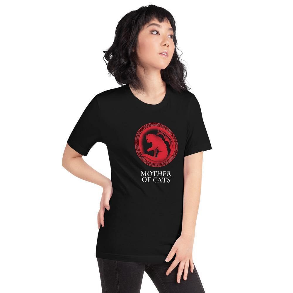 mother of cats women's t-shirt - mo.be