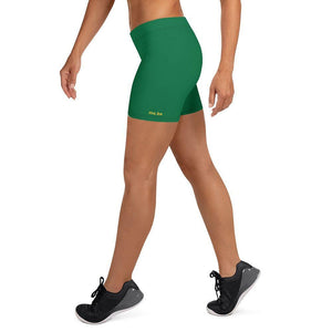 mo.be.fit green women's shorts - mo.be