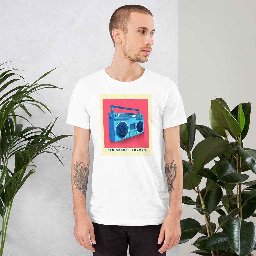 old school rhymes t-shirt - mo.be