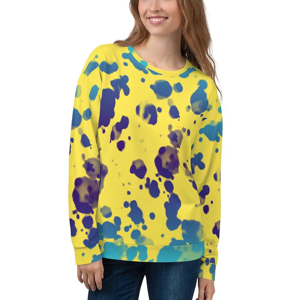 purple rain women's aura sweatshirt - mo.be