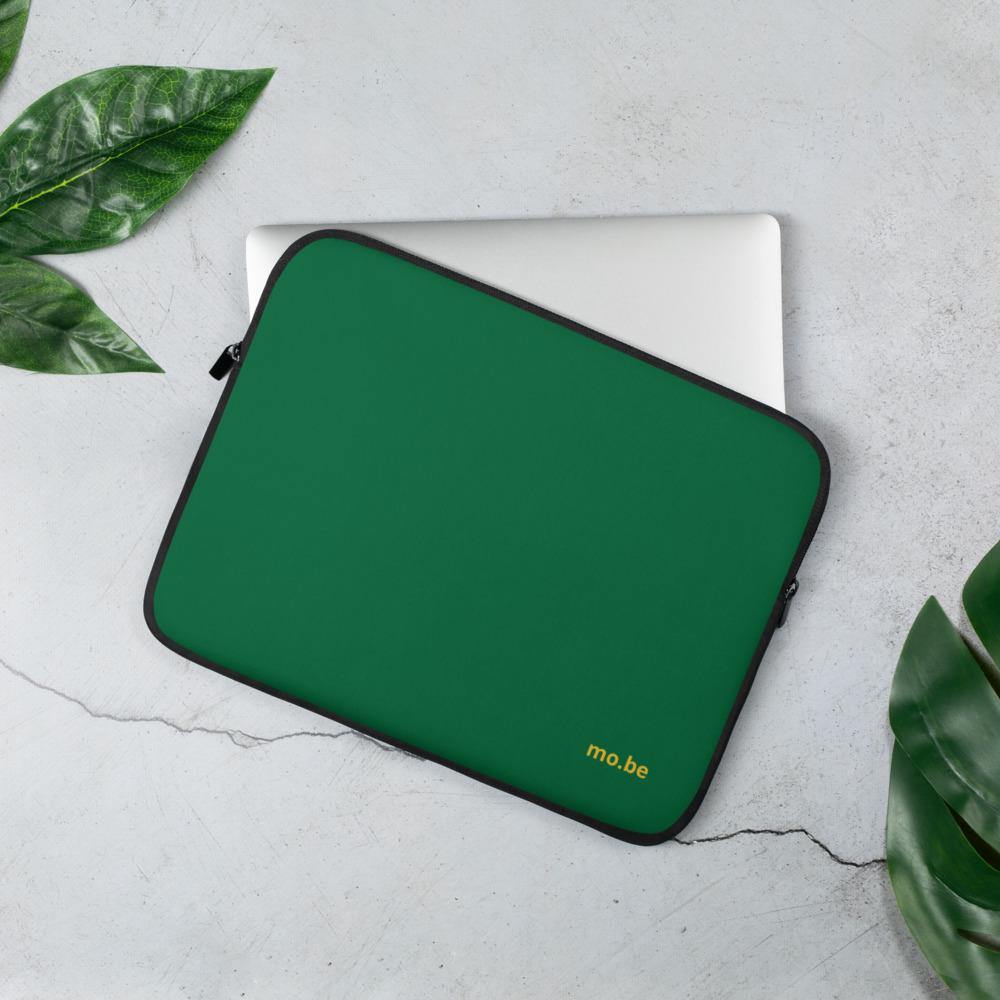 Green Laptop Sleeve - mo.be