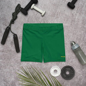 mo.be.fit green women's shorts - mo.be