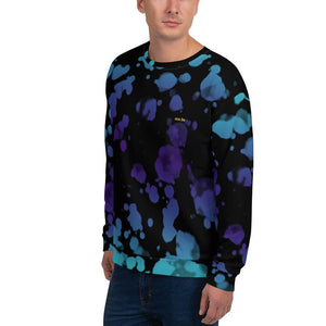 night with purple rain men's sweatshirt - mo.be