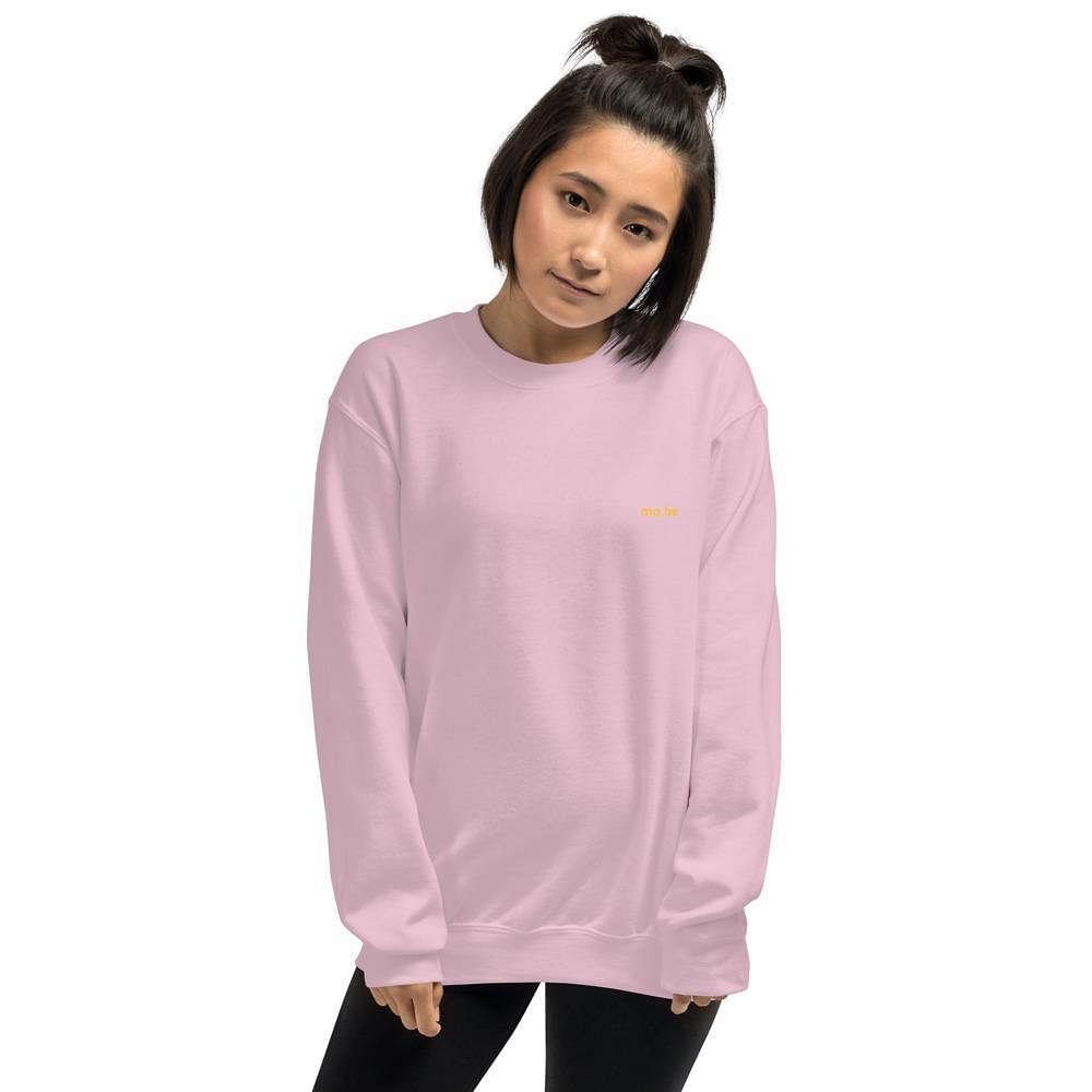 nobody cares women's sweatshirt - mo.be